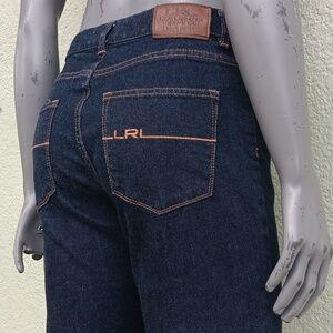 Lauren by Ralph Lauren Premier Straight Leg Luxury Jeans